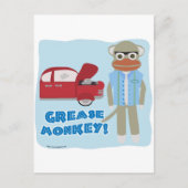 Carte Postale Hey Grease Monkey (Devant)