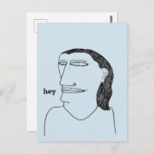 Carte Postale Hey Lucinda Jean (Devant / Derrière)