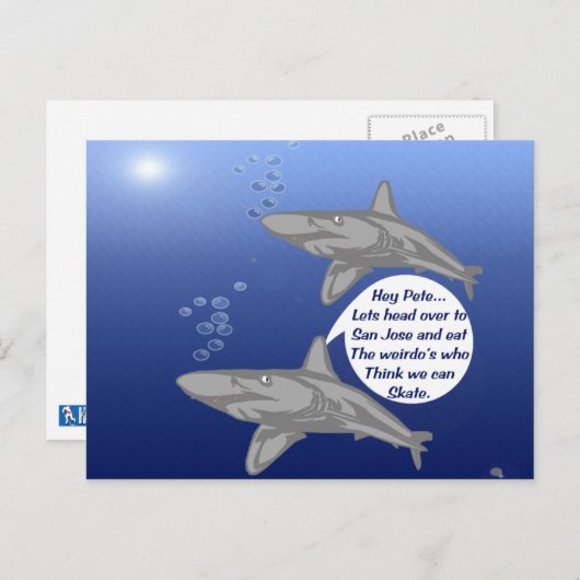 Carte postale Hey Pete (Devant / Derrière)