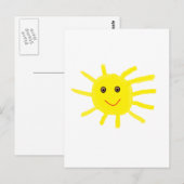 Carte Postale Hey Sunshine 85 (Devant / Derrière)