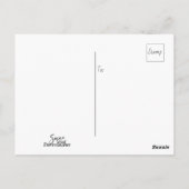 Carte postale Hey There, Just Checking In  (Dos)