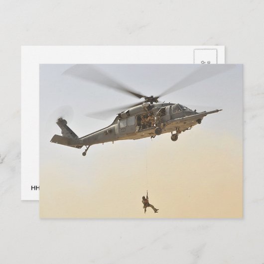 Carte Postale HH-60 Pave Hawk (Devant / Derrière)