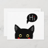 Carte Postale Hi Cat (Devant / Derrière)