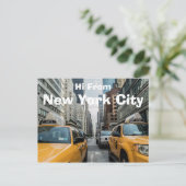 Carte Postale Hi De New York (Debout devant)
