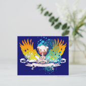 Carte Postale hi-fi tree. (Debout devant)