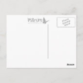 Carte Postale hi-fi tree. (Dos)