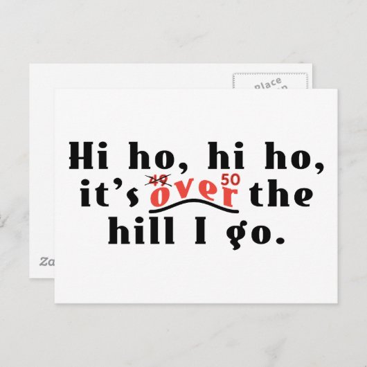 Carte postale Hi Ho 50 (Devant / Derrière)