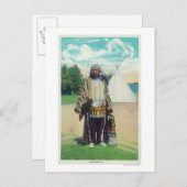 Carte Postale Hiawatha Portrait # 2 (Devant / Derrière)