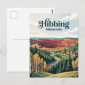 Carte Postale Hibbing, Minnesota (Devant / Derrière)