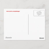 Carte postale Hibiscus (Dos)