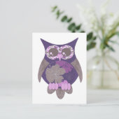 Carte postale Hibiscus Purple (Debout devant)