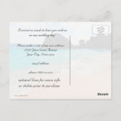 Carte Postale Hibiscus Rouge Tropical Merci Plage Jolie (Dos)