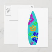 Carte Postale Hibiscus tropical (Devant / Derrière)