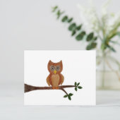 Carte Postale Hibou (Debout devant)