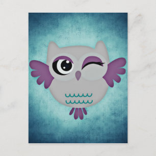 Carte Postale hibou