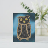 Carte Postale Hibou (Debout devant)