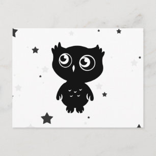 Carte Postale Hibou