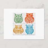 Carte Postale hibou5 (Devant)