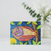 Carte Postale Hibou au clair de lune (Debout devant)