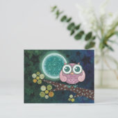 Carte Postale Hibou de minuit (Debout devant)