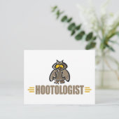 Carte Postale Hibou Drôle (Debout devant)