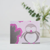 Carte Postale Hibou pour Erica (Debout devant)