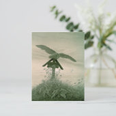 Carte Postale Hibou sur une tombe, 1836-7 (Debout devant)