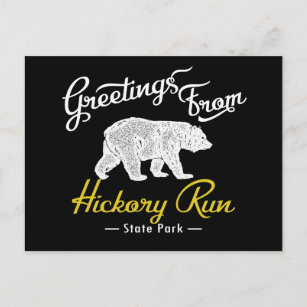 Carte Postale Hickory Run State Park Bear