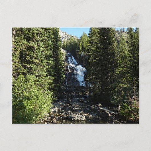 Carte Postale Hidden Falls dans le parc national du Grand Teton (Devant)