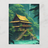 Carte Postale Hidden Rumah in the Rainforest (Devant)