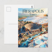Carte Postale Hiérapolis Turquie (Devant / Derrière)