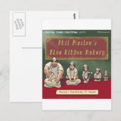 Carte Postale Hiérarchie des besoins de Maslow (Devant / Derrière)