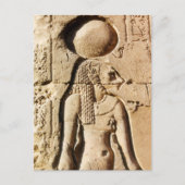 Carte Postale Hiéroglyphe Lioness Sekhmet (Devant)