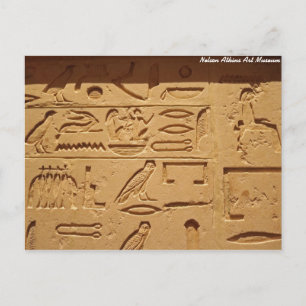 Carte Postale Hiéroglyphes