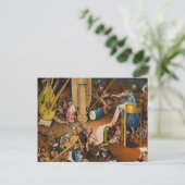 Carte Postale Hieronymus Bosch-Le Jardin de l'Enfer (Debout devant)