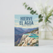 Carte Postale Hierve l'Eau (Debout devant)