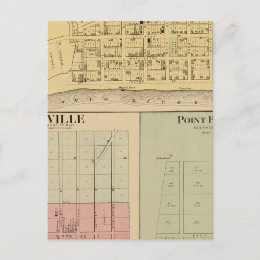 Carte Postale Higginsport, Ohio (Devant)