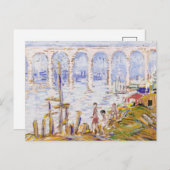 Carte Postale High Bridge Harlem | George Luks (Devant / Derrière)