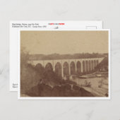 Carte Postale High Bridge, Harlem, près de New York (Devant / Derrière)