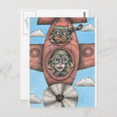 Carte Postale 'High Flyers' (Devant / Derrière)