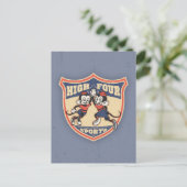 Carte Postale High Four Sports (Debout devant)