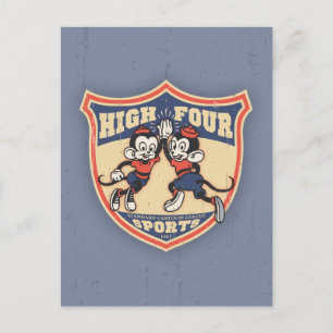 Carte Postale High Four Sports
