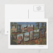 Carte Postale High Point, Caroline du Nord - Scènes de grandes l (Devant / Derrière)