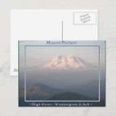 Carte Postale HIGH POINT Mount Rainier Washington (Devant / Derrière)