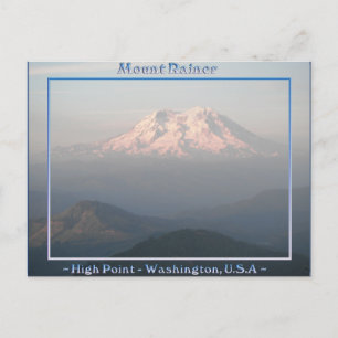 Carte Postale HIGH POINT Mount Rainier Washington