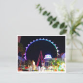Carte postale High Roller Ferris Wheel Las Vegas # (Debout devant)