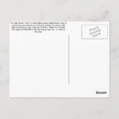 Carte postale High Shots Falls (Dos)