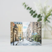 Carte Postale ็ High Street Edinburgh Road Alley (Debout devant)
