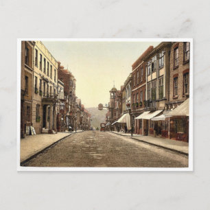 Carte Postale High Street, Guildford, Angleterre classique Photo