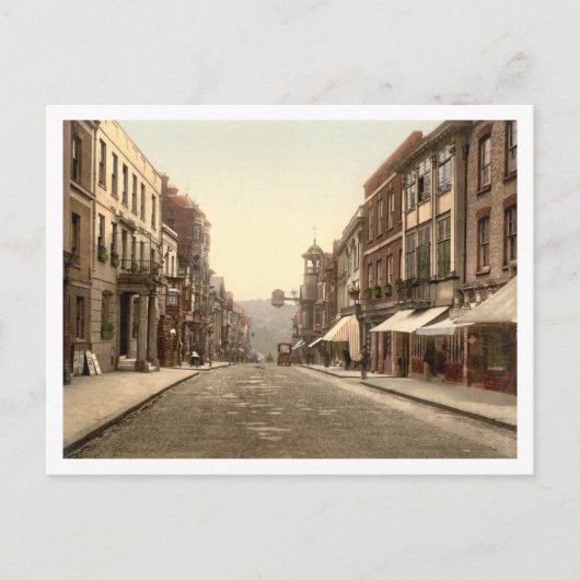 Carte Postale High Street, Guildford, Surrey, Angleterre (Devant)
